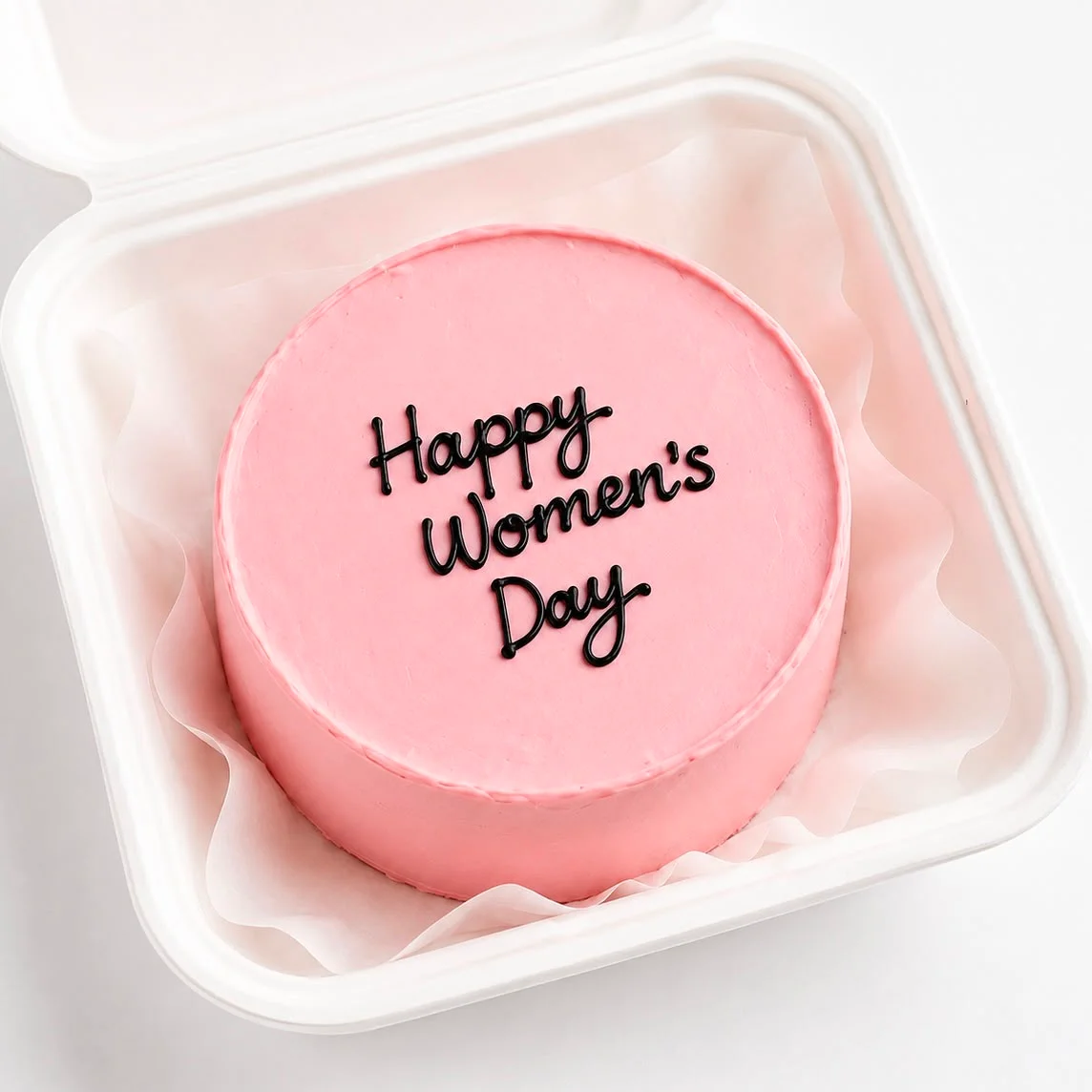Emirati Women’s Day 200g bento cake with festive design for celebrating inspiring women in the UAE